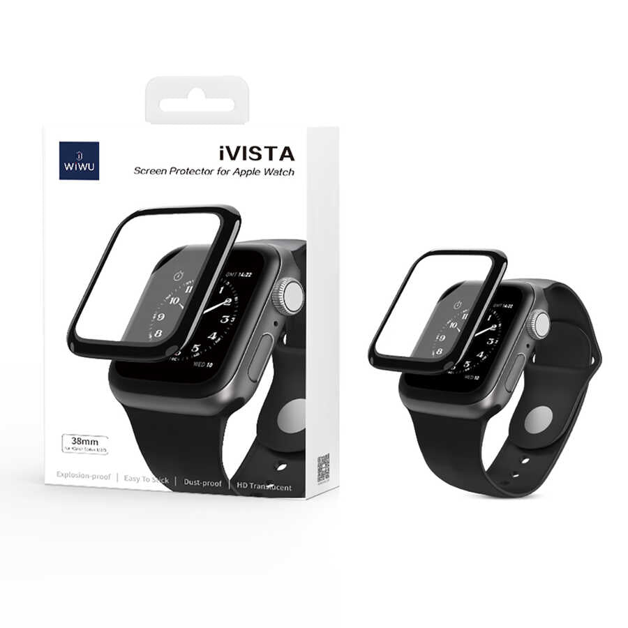 Wiwu iVista Apple Watch 7 41mm Akıllı Saat Ekran Koruyucu - 6 Wiwu iVista Apple Watch 7 41mm Akıllı Saat Ekran Koruyucu - 6